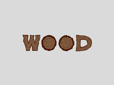 WOOD hand drawn type stump trees wood wood texture