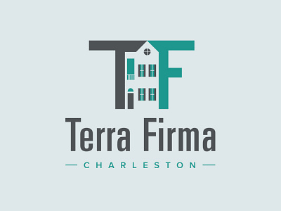 Terra Firma Charleston adobe illustrator charleston real estate logo design terra firma