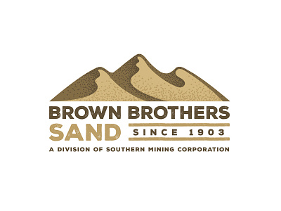 Brown Brothers Sand brown brothers sand illustrator sand sand dunes stipple