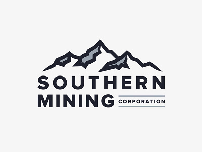 Southern Mining Corporation illustrator mining mountains southern mining