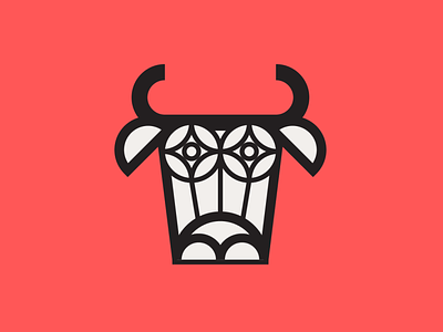 Ox Chinese New Year (Unused Mark) abstract logo animal icon animal logo bull icon cow icon freelance designer ox icon ox logo simple logo