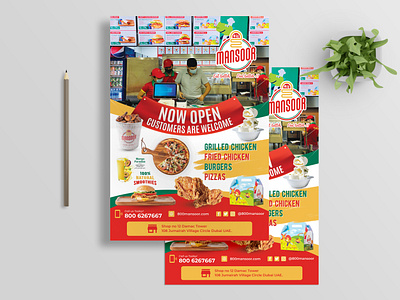 Sample Flyers For Food Business Designs Themes Templates And Downloadable Graphic Elements On Dribbble