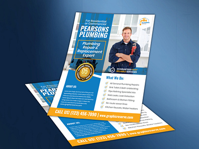 The Plumbing Service Flyer Template