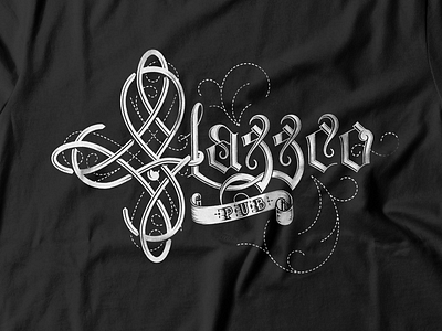 Glassco Pub blackletter classic lettering ornate