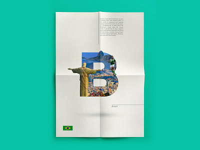LETTRAVEL - Around the world with type a2z brazil country travel typo typography