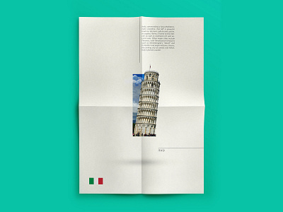 LETTRAVEL - Around the world with type - Italy behance country countryside inspiration italy love portfolio poster poster a day poster art poster design tour tourism typo typography typography art venice world
