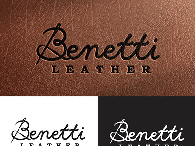 Benetti Leather Company Logo Design | Logo Design
