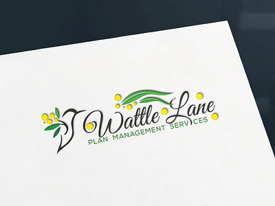 Wattle Lane Plan Management Services Logo Design