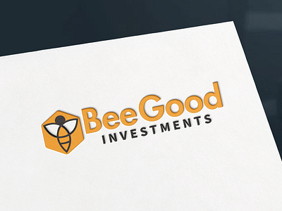 Bee Good Investments Logo Design bee logo design best bee logo design brand design brand identity branding design favicon design graphic design icon identity design illustration illustrator investments logo investments logo design logo logo design logo design with bee thelogomakerbd ui vector