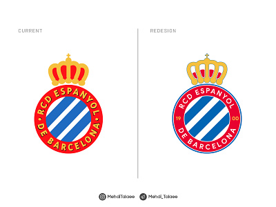 Espanyol logo branding design espanyol flat football illustrator logo sport