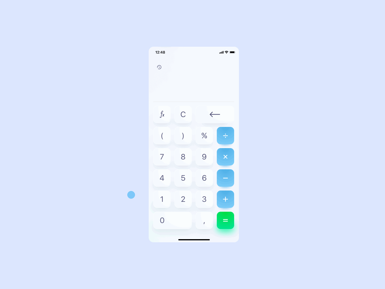 Calculator app calculator design mobile ui