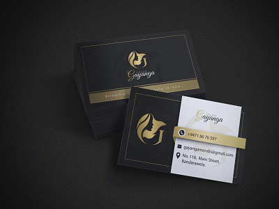 Salon Gayanga Business Card