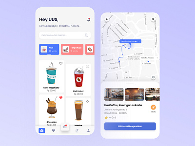 Haz - Coffee Shop Mobile App