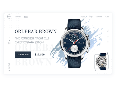 Watch Store | First screen