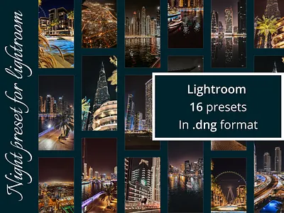 Night | Lightroom Presets buy now colorful design designer dng etsy etsy shop illustration instagram lightroom lightroom mobile preset lightroom preset photoshop raw web webdesign пресет