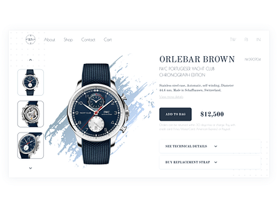 Watch Store | Product card branding colorful design designer expensive illustration logo minimalism shop store style typography ui ux watch web