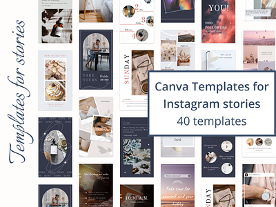 Templates for Instagram stories