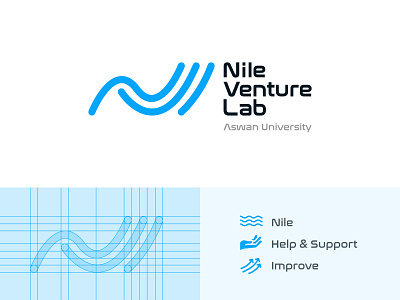 Nile Venture Lab - NVL Logo Design