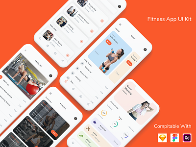 Fitness App UI Kit