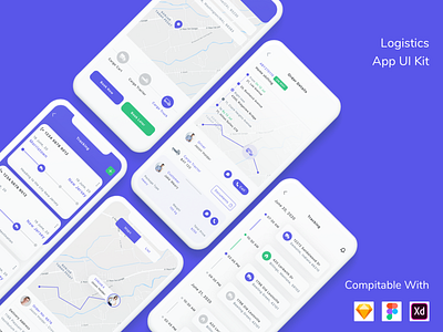 Logistics App UI Kit