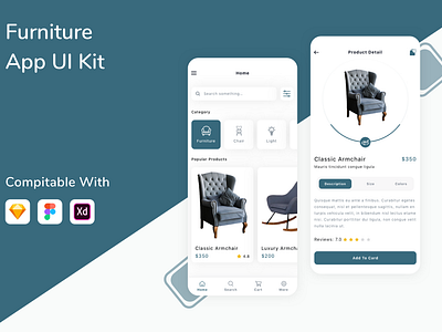 Furniture App UI Kit