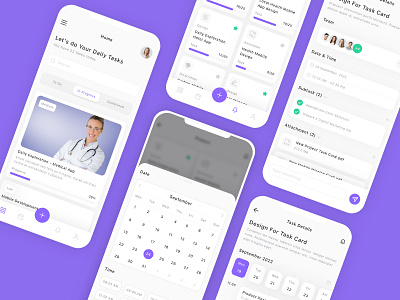 Task Planner Mobile App UI Kit