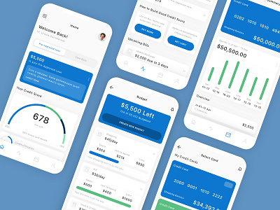 Credit Card Management App UI Kit