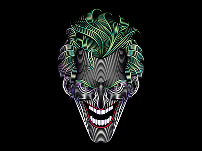 Six Flags Joker Illustration...and MORE!