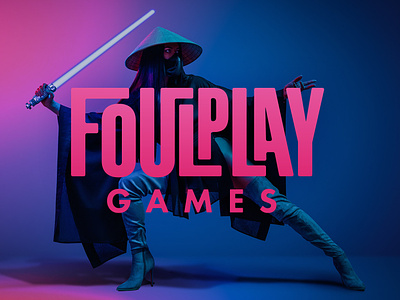 Foulplay Games Logo System adobe illustrator brand design branding logo logo design