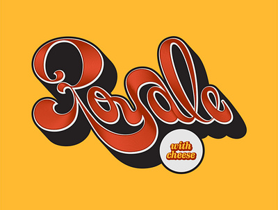 Pulp Fiction: A Tribute adobe illustrator adobeillustrator illustration lettering logo design logo lettering script lettering vector