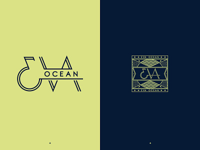 Eva Ocean Logo Design brand design logo logo design logotype