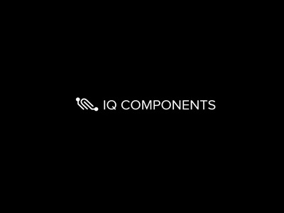 Iq components electrical electronic iq logo logotype
