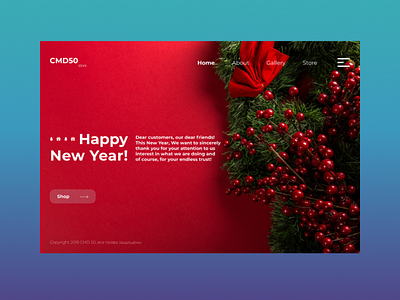 Christmas art branding design flat icon logo ui ux web website