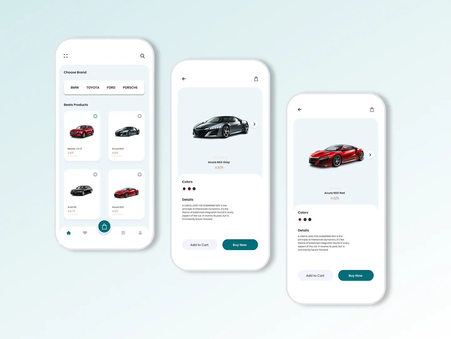 Sleek Car Dealer Website Design for Automotive Apps