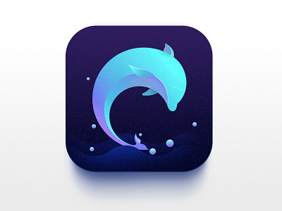 A Dolphin Icon dolphin icon