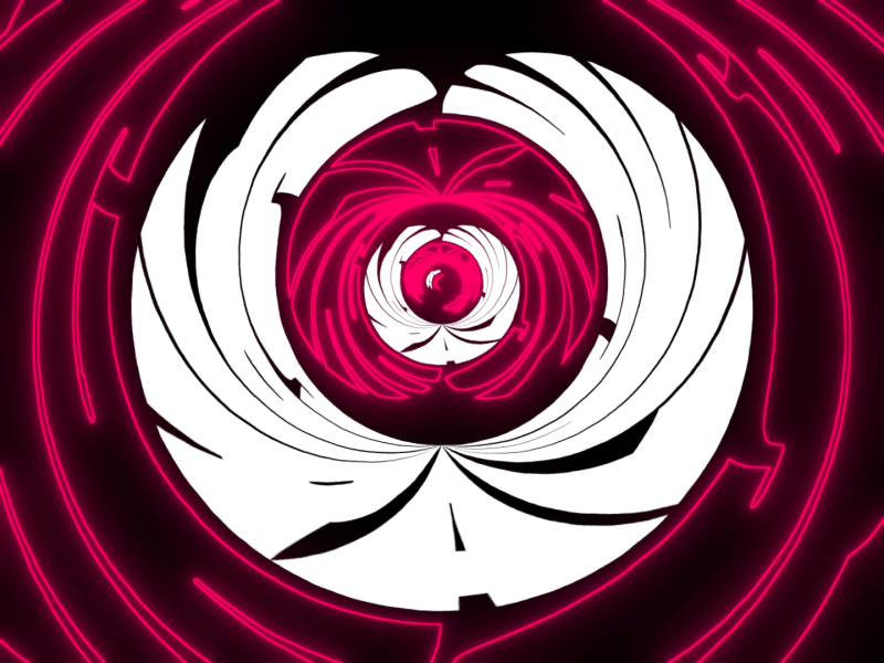 Spiraling 2d animation after effects animation design kinetic typography mograph motion motion design typography vector