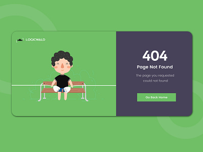 404 error page design