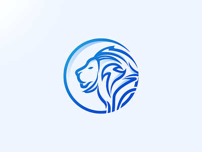 Lion Logo animal logo branding clean design design leo lion lion logo logo logo design logo design branding logodesign logomark logotype mascot logo