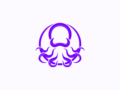 Octo Logo animal logo branding clean design design illustration logo logo design logo design branding logodesign nous logo octopus octopus logo sea logo ui vector