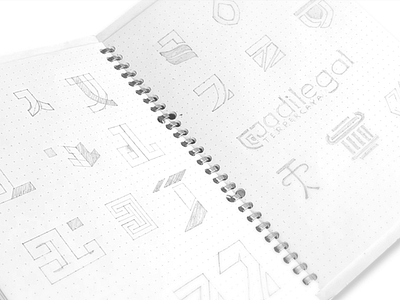 Jadilegal Sketch Process branding clean design creative design illustration logo logo design logo design branding logodesign logofolio minimalist modern vector