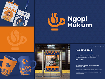 Ngopi Hukum Brand Identity advocat logo brand guidelines brand identity branding creative logo design law firm logo law logo logo logo design logo mark logotype mobile modern design modern logo print simple logo visual branding web