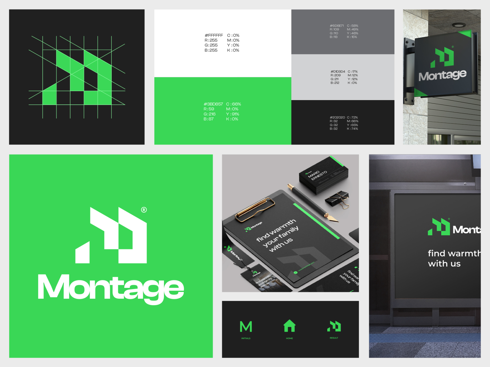 Montage Branding by Afifudin Zuhri on Dribbble