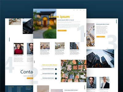 Real Esate Agency - UI UX ui uiuxdesign web design webdesign website website design