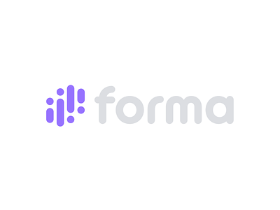 Forma Logo bitcoin branding clean crypto cryptocurrency finance fintech identity design logo logo design logotype modern simple soft