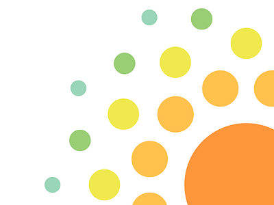 Color Addin’ circles color concentric geometry logo mark shape vector