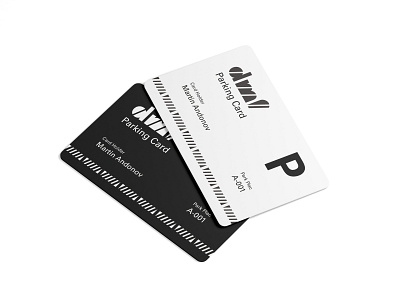 Brand Identity " dmf " brand brand design brand identity card design cards identity branding identity design logo logo design logotype parking parking card