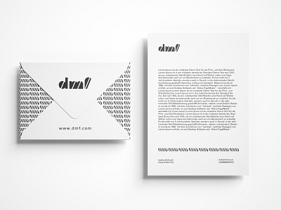 Brand Identity " dmf " brand brand design brand identity branding branding design envelope envelope design graphicdesign identity branding identity design logo logotype pattern pattern design