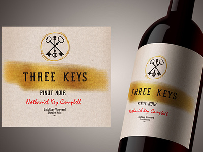 Wine label design