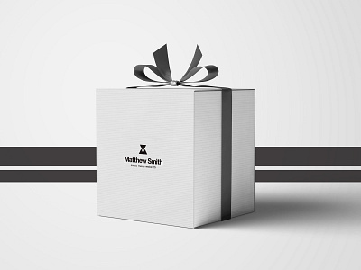 Watch Gift Box brand design gift box logo logotype minimalism package design packaging design watch