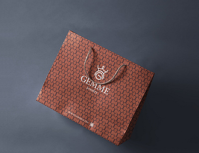 Bag design for jewellery shop bag design bags brand design brand identity branding branding design design identity branding jewelry logo logodesign logos logotype packing design